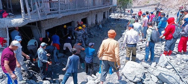 बाढीले क्षतिग्रस्त कागबेनीको पुनःनिर्माण शुरू